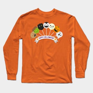 Halloween Cakepops Long Sleeve T-Shirt